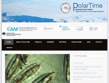 Tablet Screenshot of polartime.org